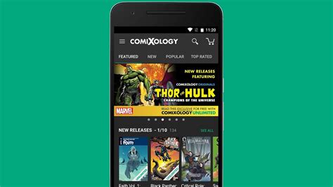 10 best comic book apps and readers for Android.